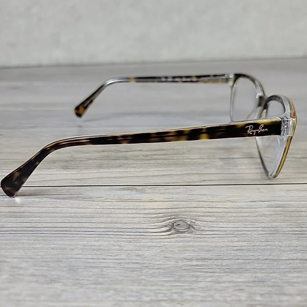 Ray-Ban Junior Kids Eyeglasses Frames RB1591‎ 3805 Brown Tortoise 48-16 130mm